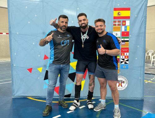 Isaac Sampere brilla en el Campeonato de España Máster de Halterofilia